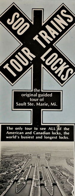 Soo Train Tours - Postcard Info And Momentos (newer photo)